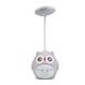 Лампа настільна дитяча акумуляторна з USB 4.2 Вт сенсорний настільний світильник Сова CS-289 CS289GR фото 2