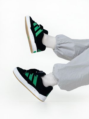 Adidas Adimatic Black/White/Green adi-0377-547014 фото